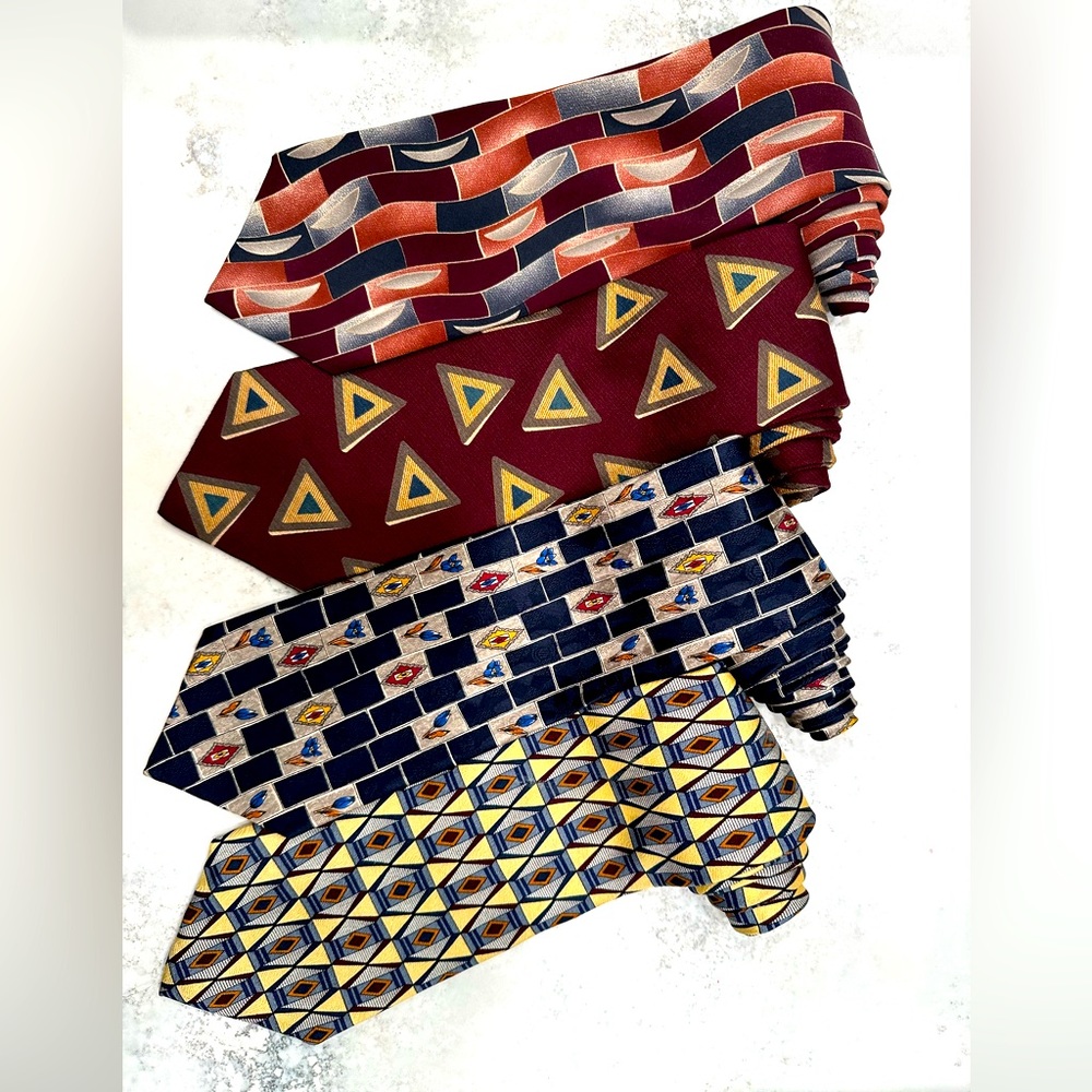 Assorted silk ties